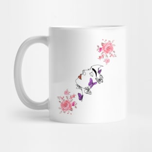 Rose Face Mug